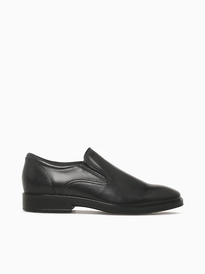 Metropole Milan Cap Toe Black Leather