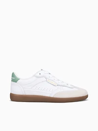 Kallen Run White Green leather