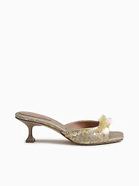 Juliana Gold Leaf Multi Sequins Fabric