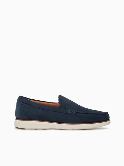 Tropics Venetian Navy Suede