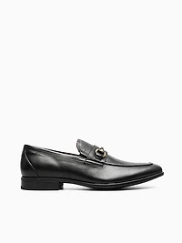 Zaffiro Moc Toe Bit Ii Black Leather