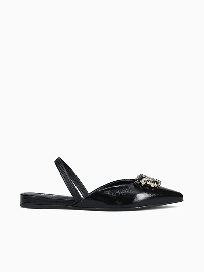 Jodie Preto Couro Crinkle