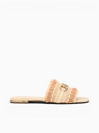 Joahna Off White Tira Rafia