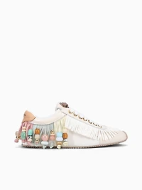 Islington Beaded Tassel Cream Combo Lea