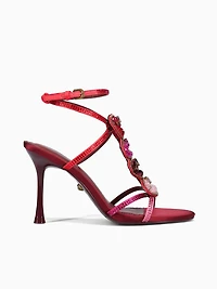 Kiss Sandal Pink Combo Fabric