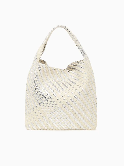 Ellery Shoulder Bag Silver Ivory