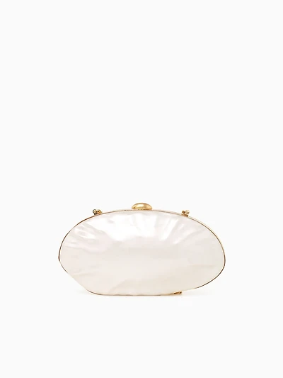 Shell Box Bag Beige