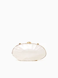Shell Box Bag Beige
