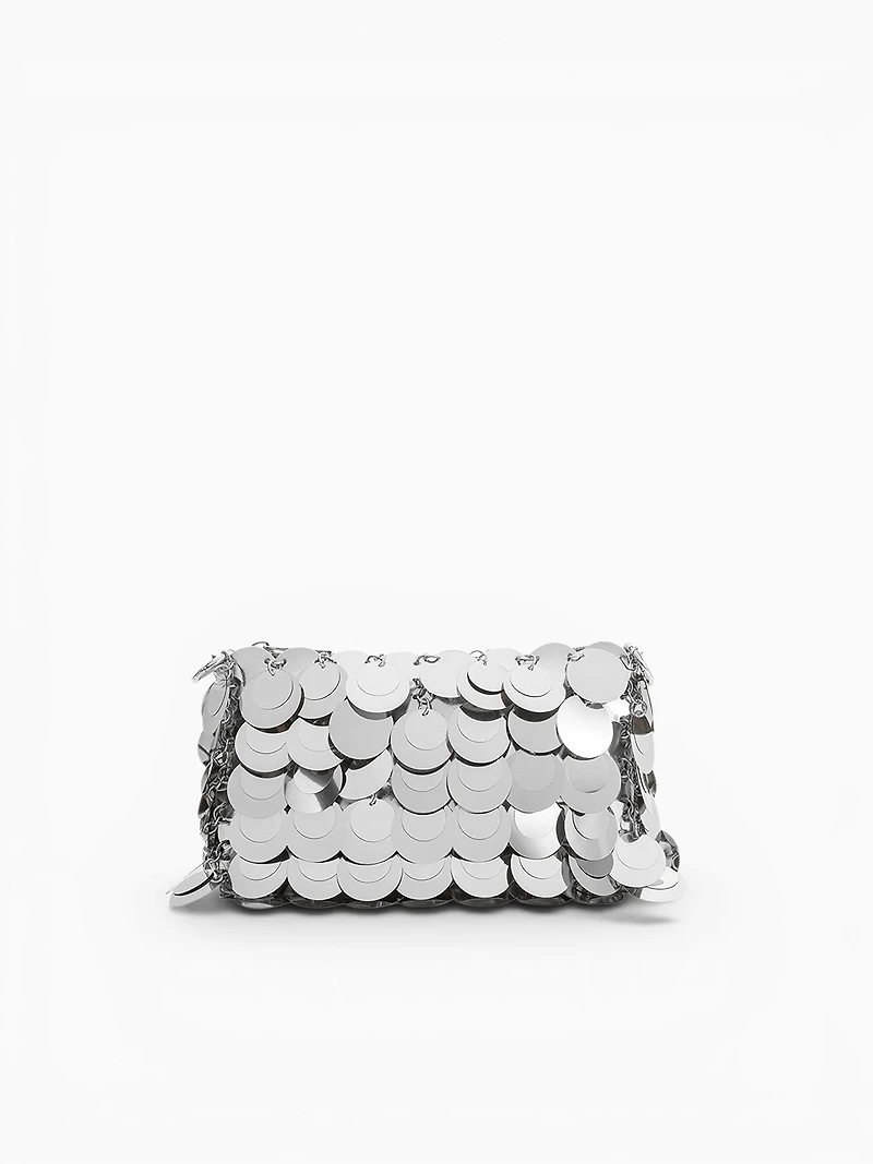Gillie Clutch Silver