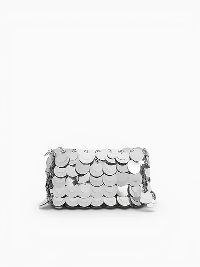 Gillie Clutch Silver