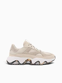Kinetic Array Fawn Sea salt mesh Suede
