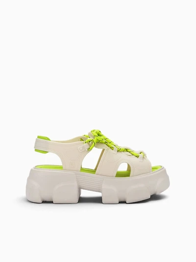 Camp Sandal Beige Green jelly