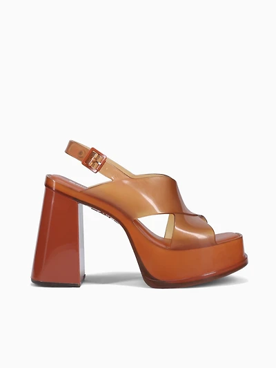 Dance Heel Brown Jelly