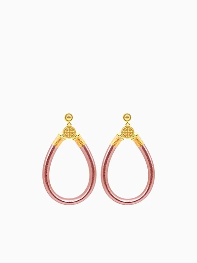 Rose Gold All Weather Earrings
