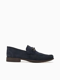 Salman Navy Blue Suede