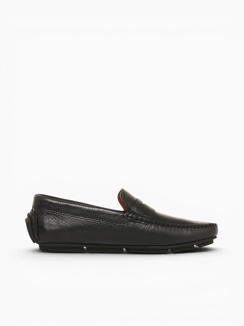 Taranto Black Leather
