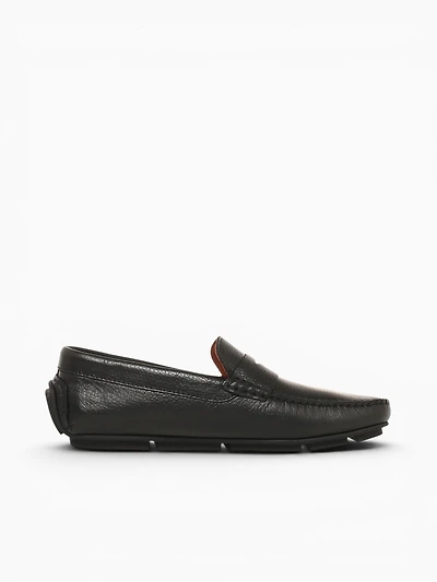Taranto Black Leather
