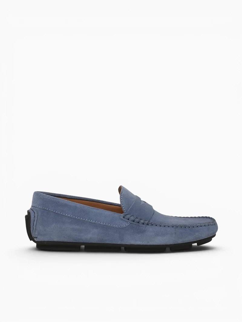 Taranto Light Blue Suede