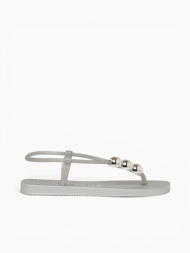 Refresh Sandal Silver Jlastic