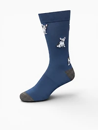 Bulldog Navy Cotton Poly