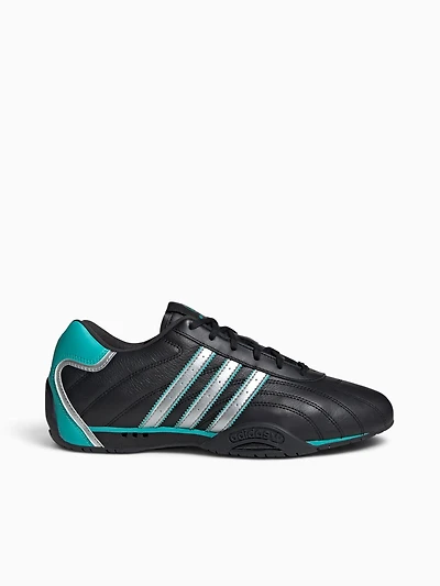 Adiracer Lo Mer Black Silver Mint leathe