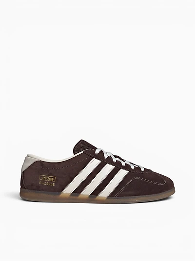 Gazelle Lo Pro Coffee Offwht suede