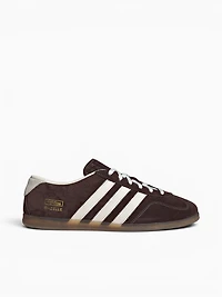 Gazelle Lo Pro Coffee Offwht suede