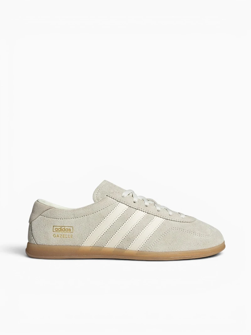 Gazelle Lo Pro Ivory Offwht suede