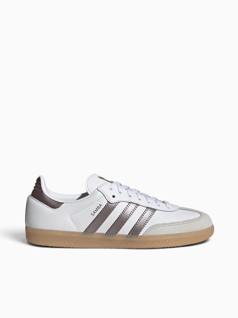 Samba Og W White Coffee Gum leather