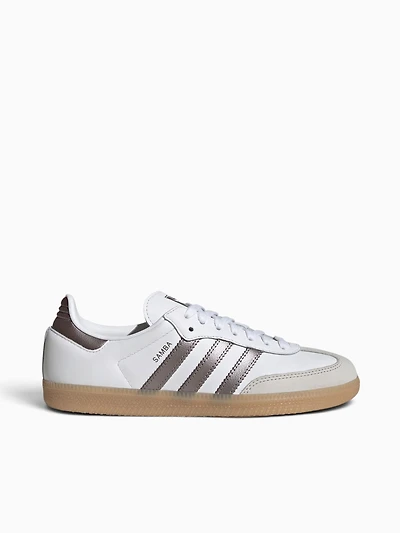 Samba Og W White Coffee Gum leather