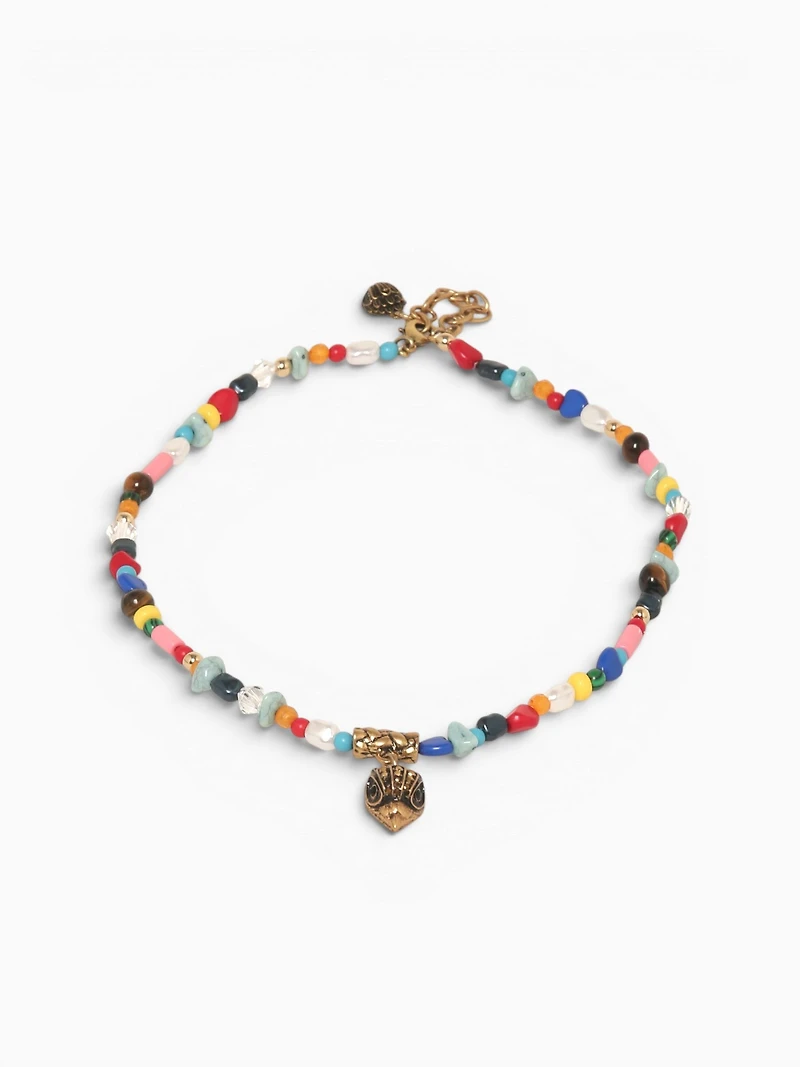 Nec Eagle Bead Short Pendant