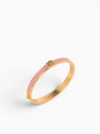 Bra Enamel Chelsea Pink Bangle