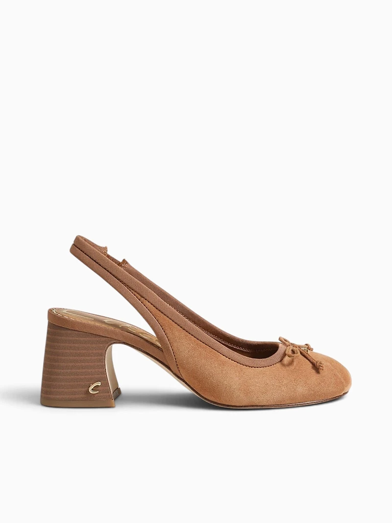 Diane Amber Sand Suede