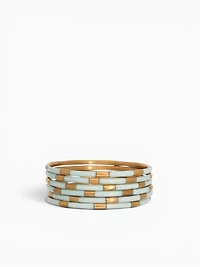 Mint Veda Bangles (set Of 6)