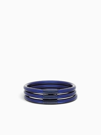 Midnight All Weather Bangles (Set of 3)