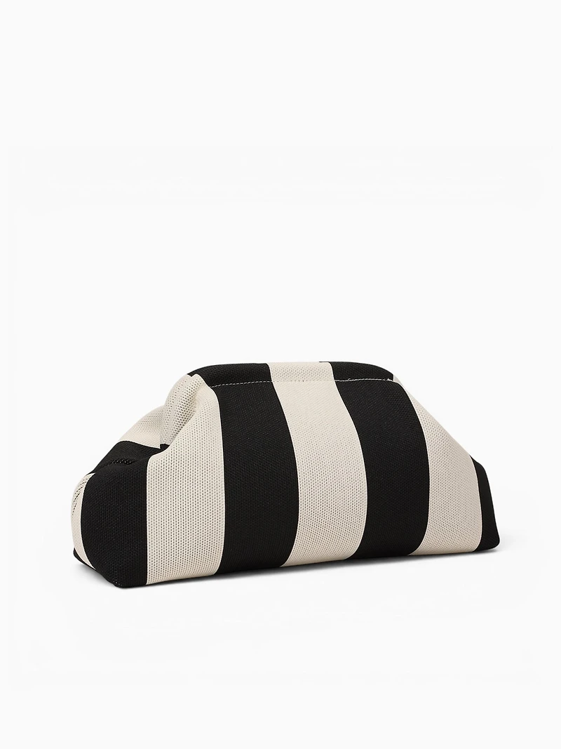 City Girl Pouch Black Beige