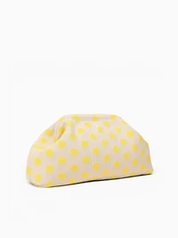 City Girl Pouch Polka Dot Yellow