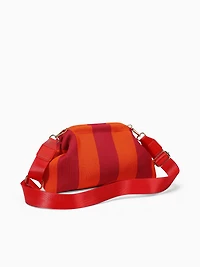 City Girl Pouch + Strap Red Orange