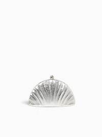 Fan Box Bag Silver