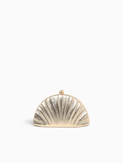 Fan Box Bag Gold