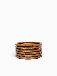 Saddle All Weather Bangles (set Of 6)