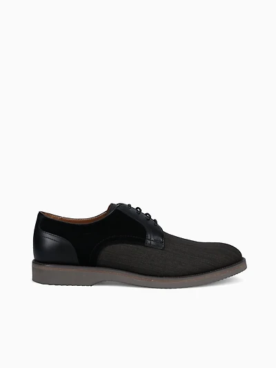 Javelin Black denim Oil calf