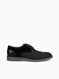 Javelin Black denim Oil calf