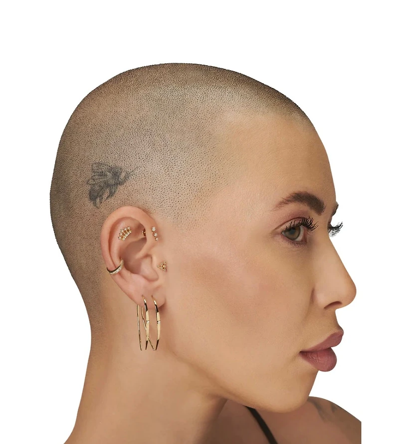 Pyramid Diamond Piercing -Single