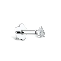 Dainty Pear Piercing -Single