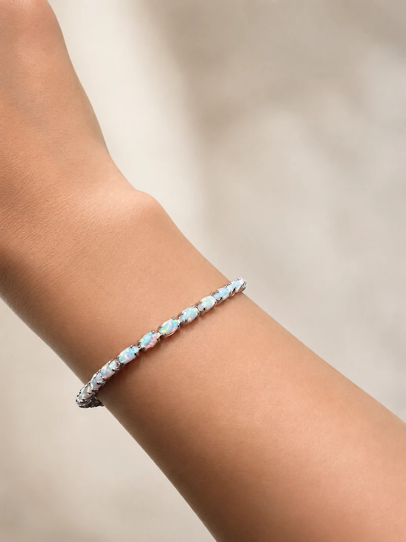 Opal Tennis Bracelet
