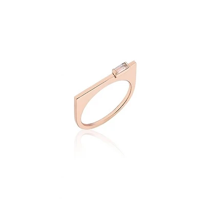Baguette on Edge Ring