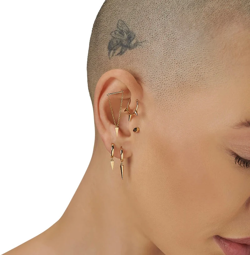 Hexagonal Piercing -Single