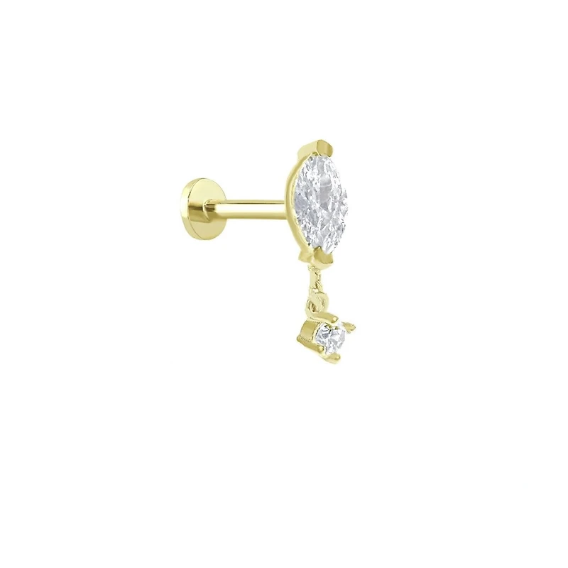 Marquise & Round Piercing