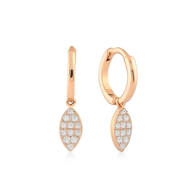 Drop Leaf Earrings